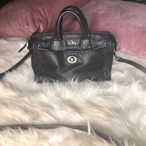 Small leather coach bag